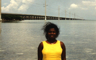 an der 7 Meilen Brücke, auf dem Weg nach Key West